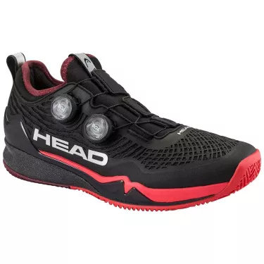 Scarpe Head Endure Pro BOA Terra Battuta Nero / Rosso