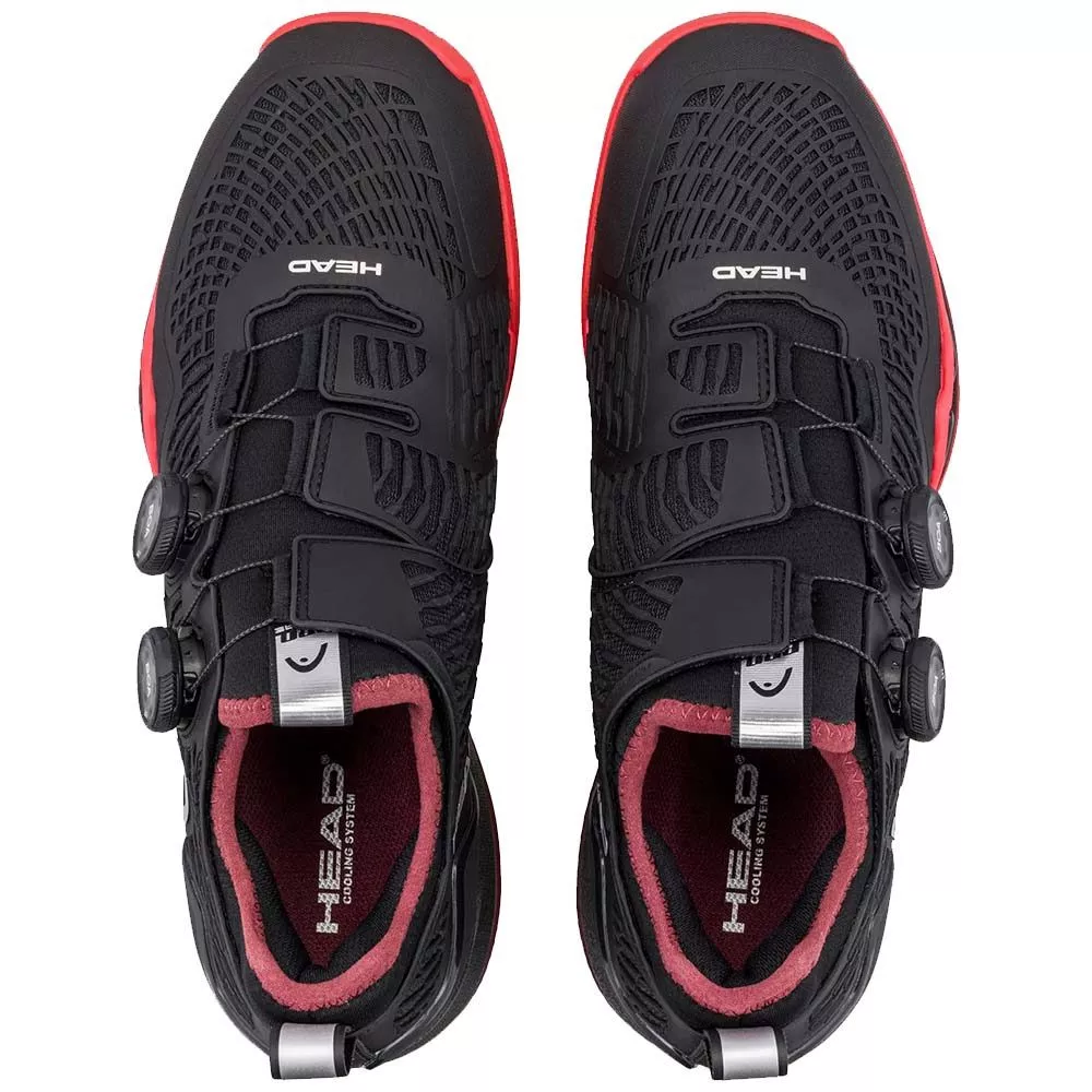 Scarpe Head Endure Pro BOA Terra Battuta Nero / Rosso