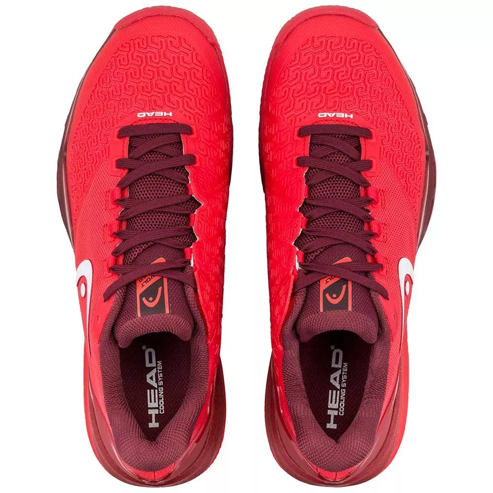 Scarpe Head Revolt Pro 5.0 Terra Rossa Rosso