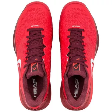 Scarpe Head Revolt Pro 5.0 Terra Rossa Rosso