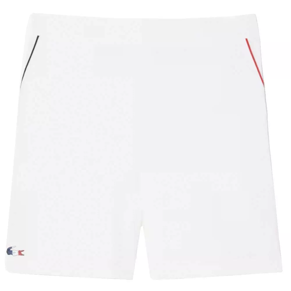 Short Lacoste Squadra di Francia Tennis Bianco