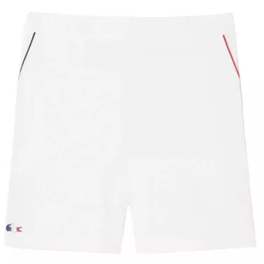 Short Lacoste Squadra di Francia Tennis Bianco
