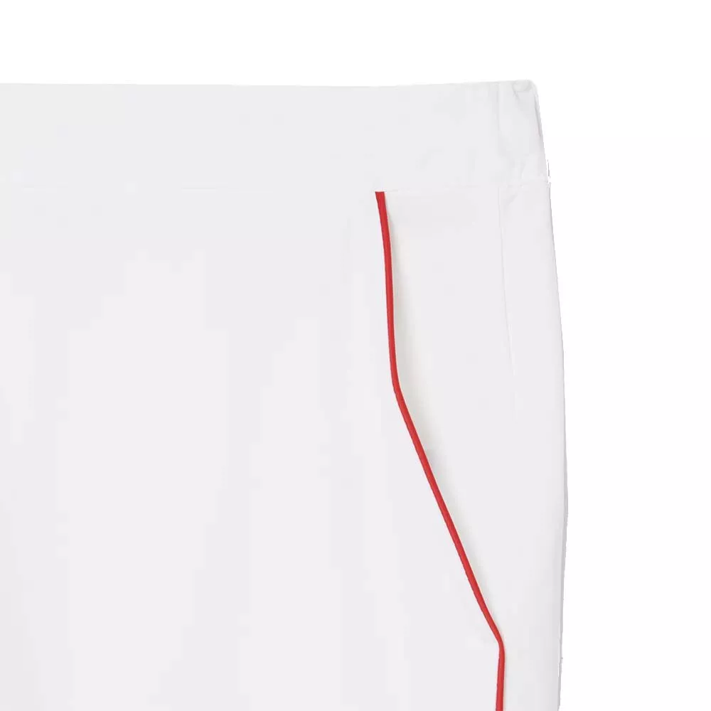 Short Lacoste Squadra di Francia Tennis Bianco