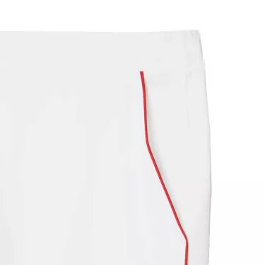 Short Lacoste Squadra di Francia Tennis Bianco