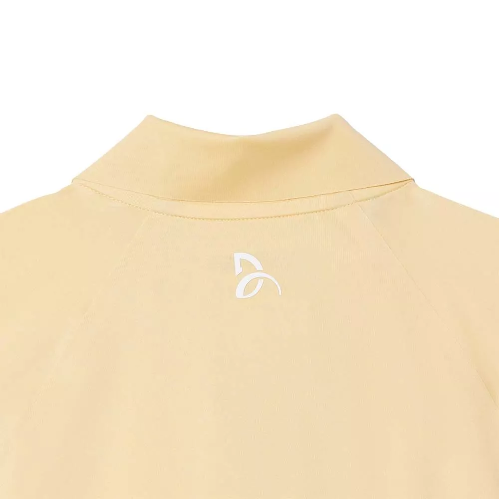 Polo Lacoste Tennis Novak Djokovic On Court Giallo