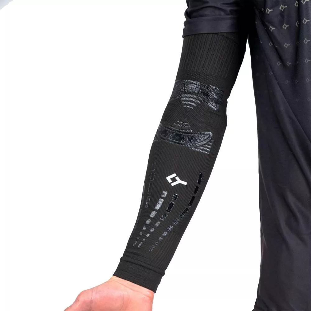 Manicotto di Compressione Floky NO-STRAIN Evolution Nero