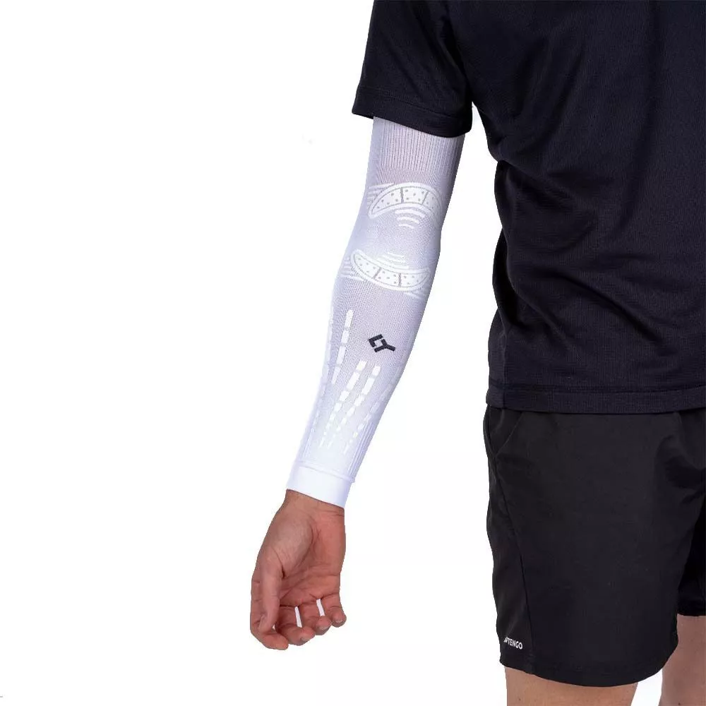 Manicotto a compressione Floky NO-STRAIN Evolution Bianco