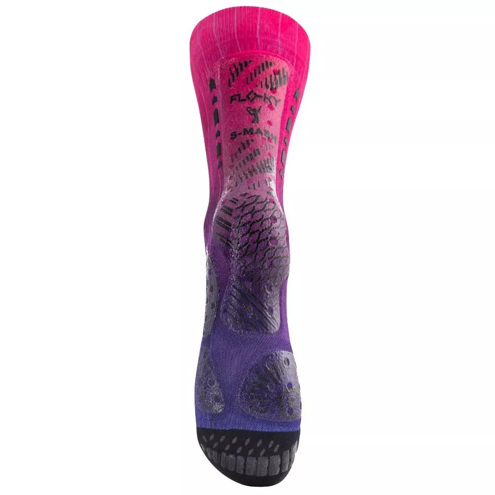 Calze a Compressione Floky S-MASH 3D FANTASY Nebulosa Rosa