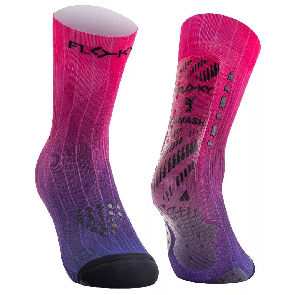 Calze a Compressione Floky S-MASH 3D FANTASY Nebulosa Rosa