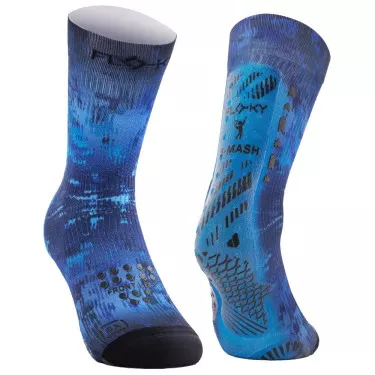 Calze Biomaccaniche Floky S-MASH 3D FANTASY Blue Supernova