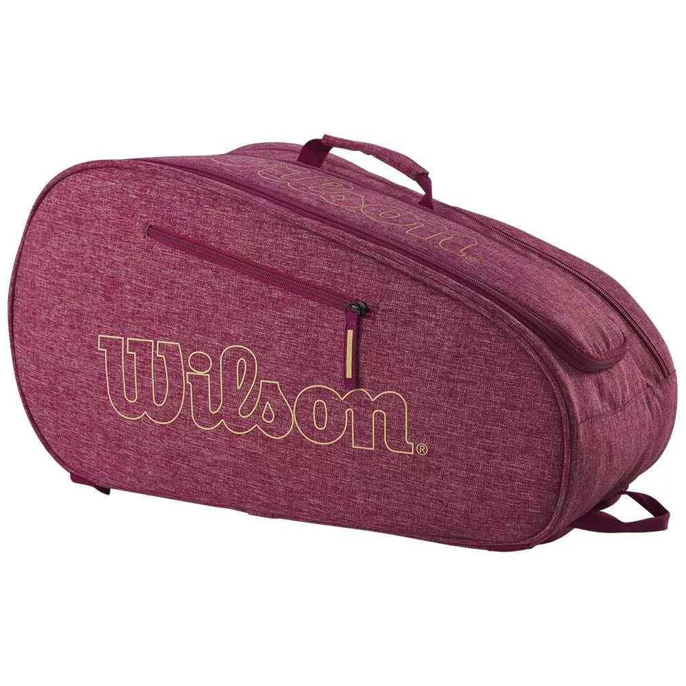 Borsa Wilson Team Padel Rosso Melange