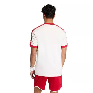 T-Shirt Adidas Tennis Classics Bianco / Rosso