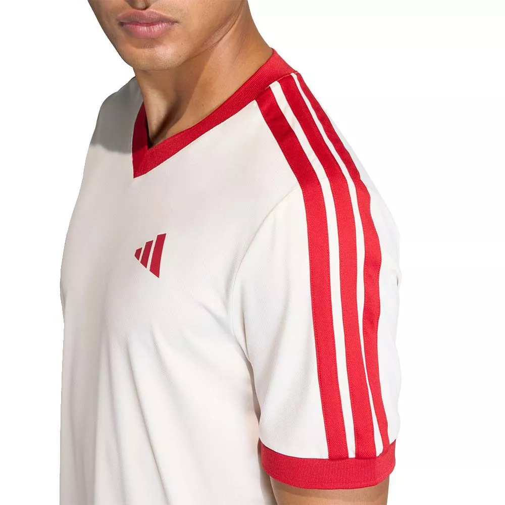 T-Shirt Adidas Tennis Classics Bianco / Rosso