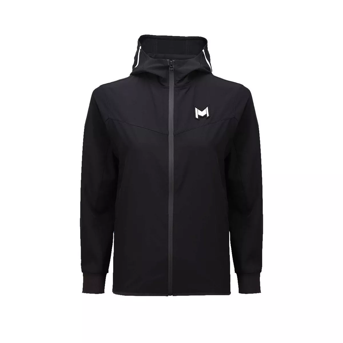 Giacca con Cappuccio Mouratoglou Ragazzo Nera