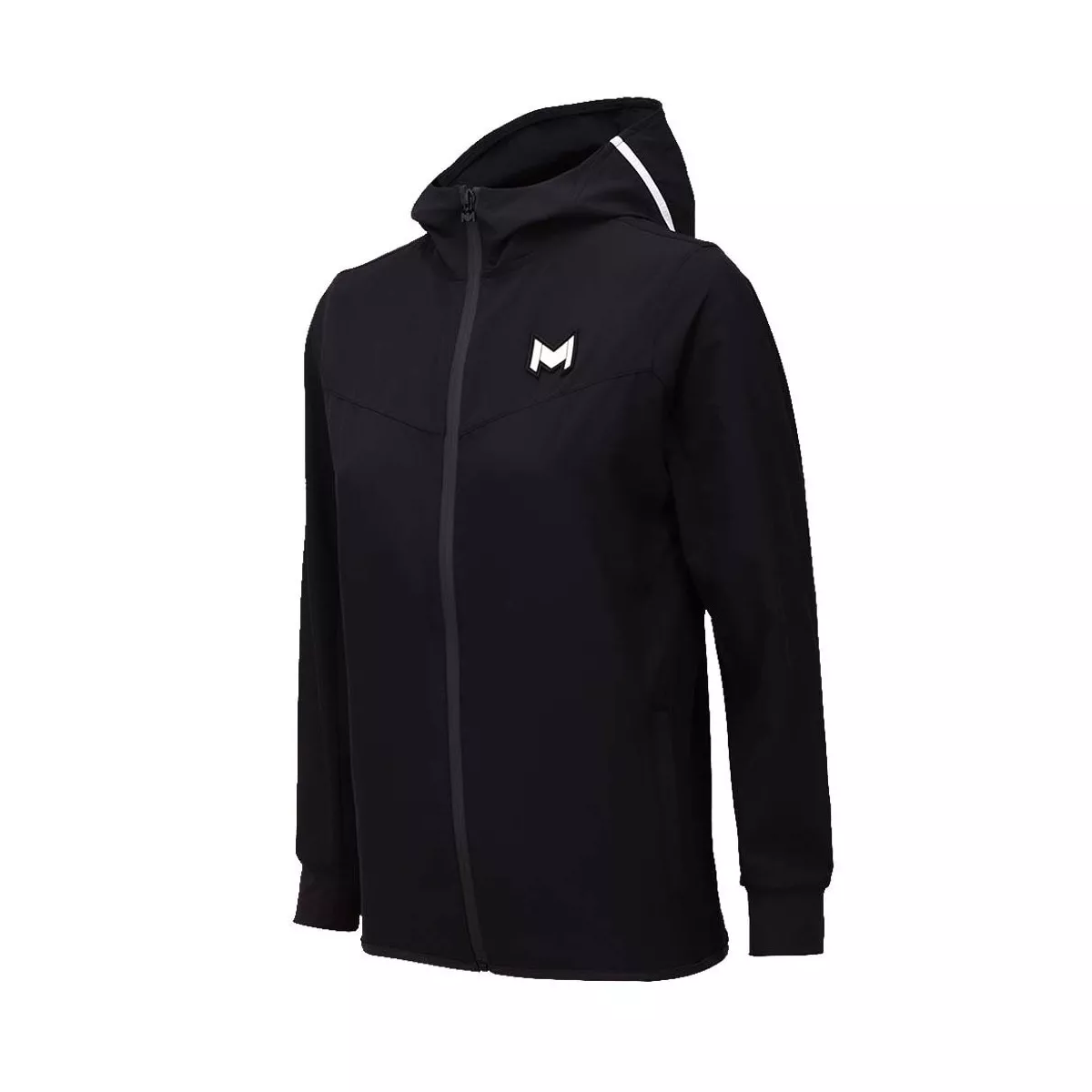 Giacca con Cappuccio Mouratoglou Ragazzo Nera