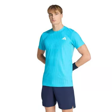 Maglietta Adidas Climacool+ Airchill FreeLift Azzurro Cielo