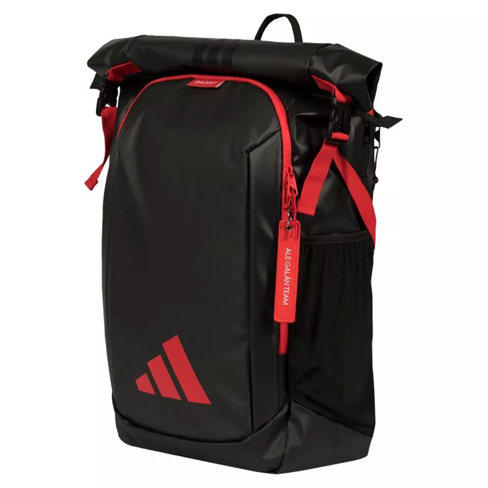 Zaino Adidas Multigame 2026 Nero / Rosso Ale Gal&aacute;n
