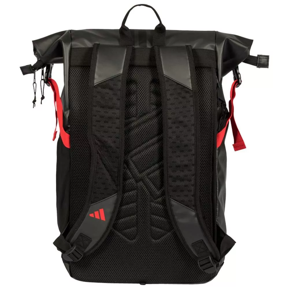 Zaino Adidas Multigame 2026 Nero / Rosso Ale Gal&aacute;n