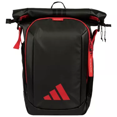 Zaino Adidas Multigame 2026 Nero / Rosso Ale Gal&aacute;n