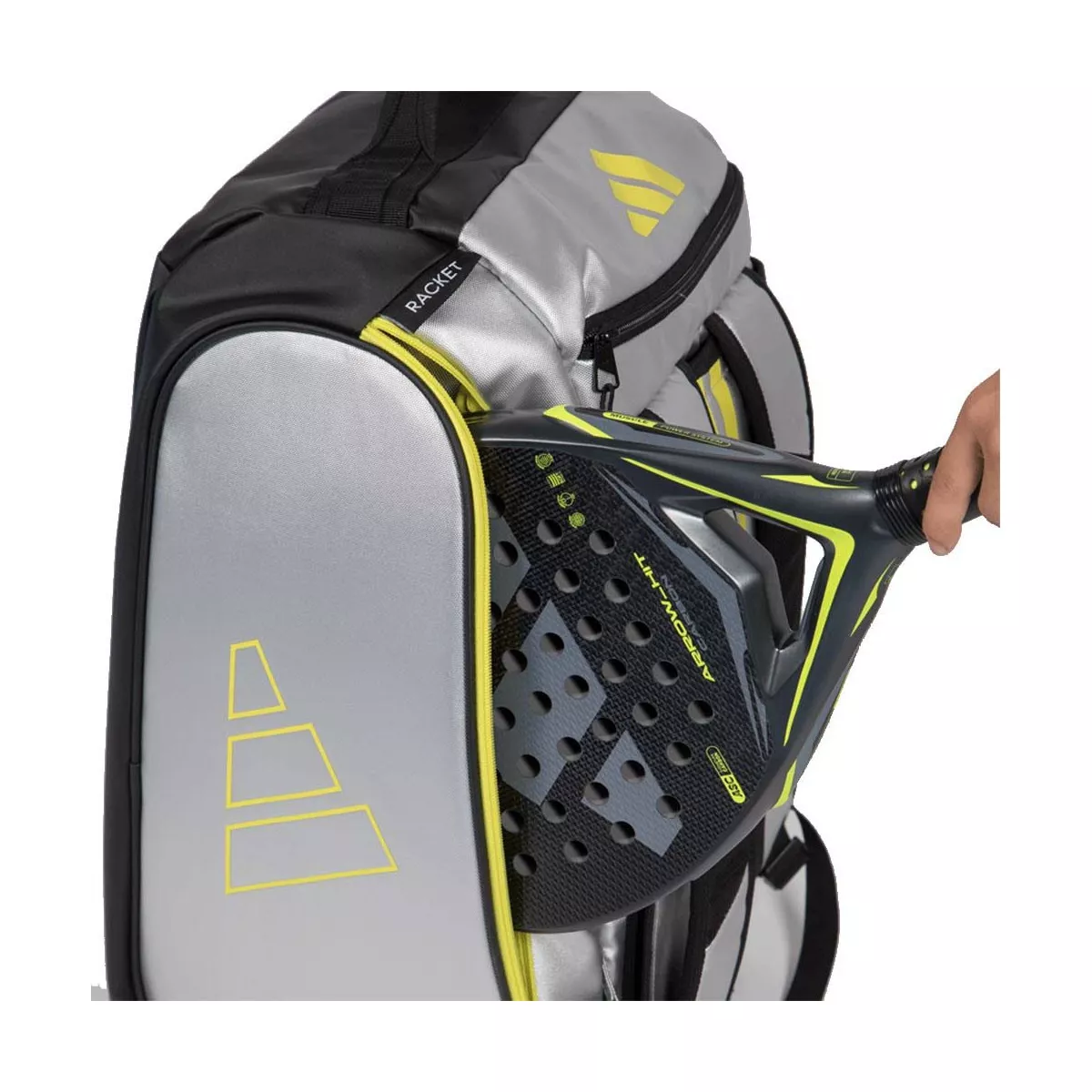 Borsa da Padel Adidas Tour 2026 Grigio / Nero