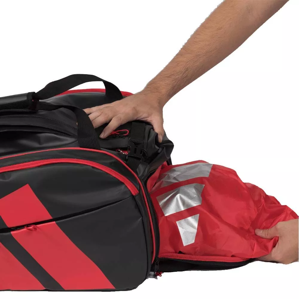 Borsa da Padel Adidas Multigame 2026 Nero / Rosso Ale Gal&aacute;n