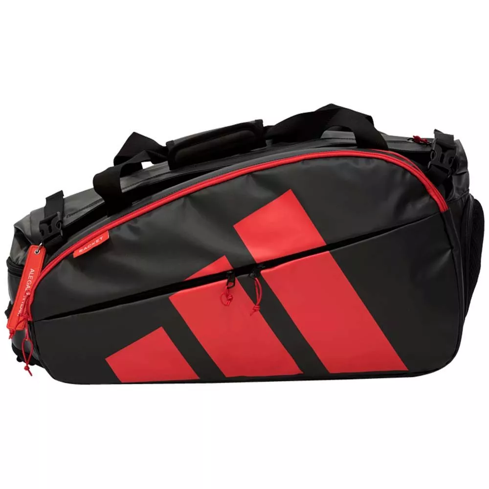 Borsa da Padel Adidas Multigame 2026 Nero / Rosso Ale Gal&aacute;n