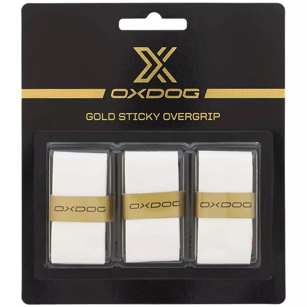 Overgrip Oxdog Gold Sticky Bianco x 3