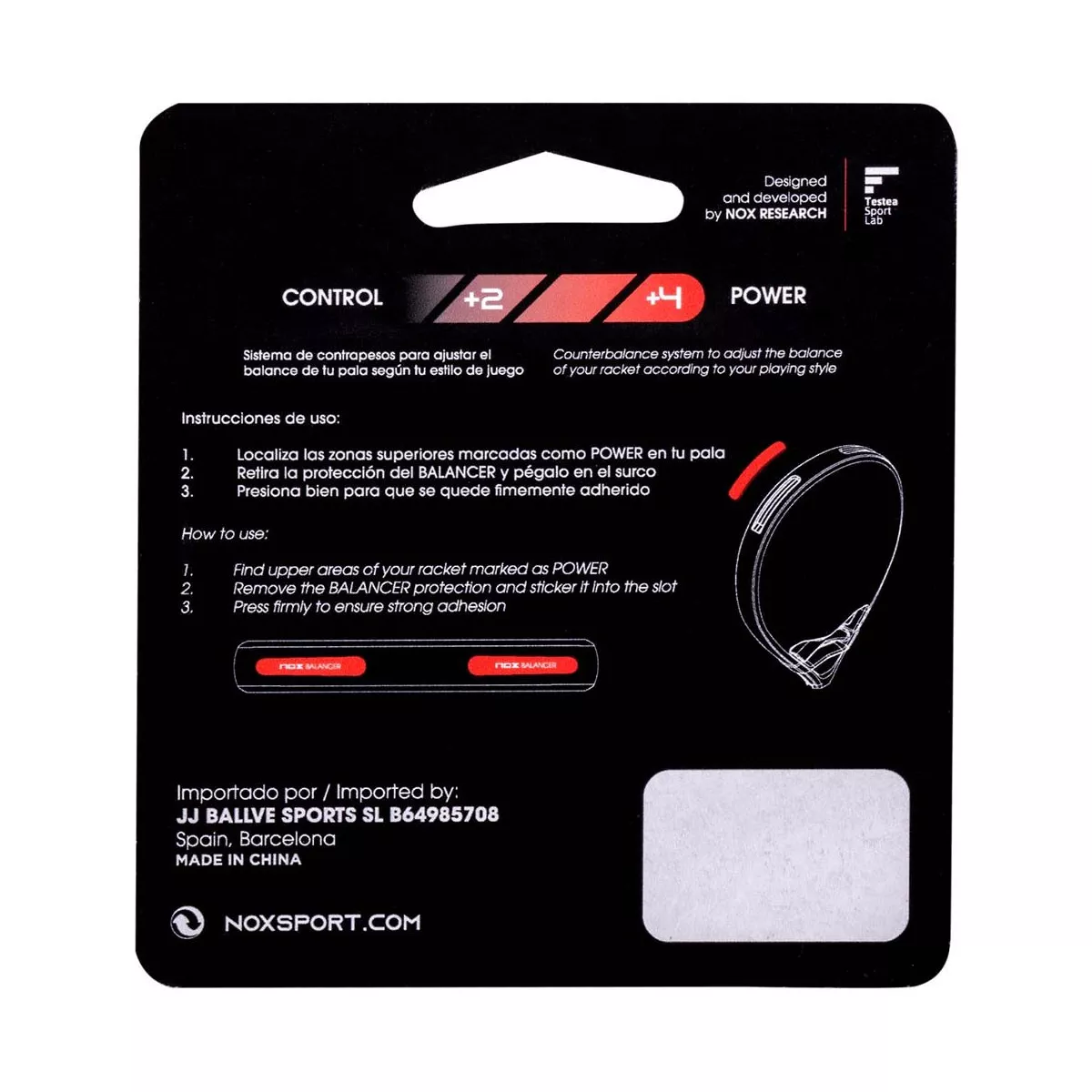 Kit Pesi Nox Weight Balancer Padel