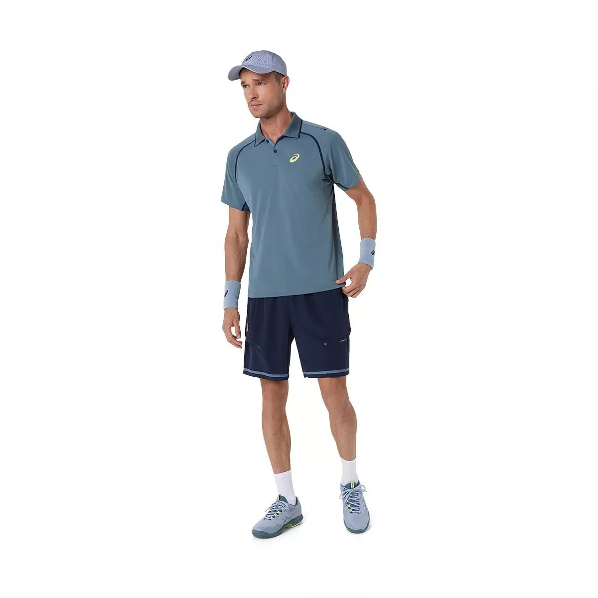 Polo Asics Match SS Grigio