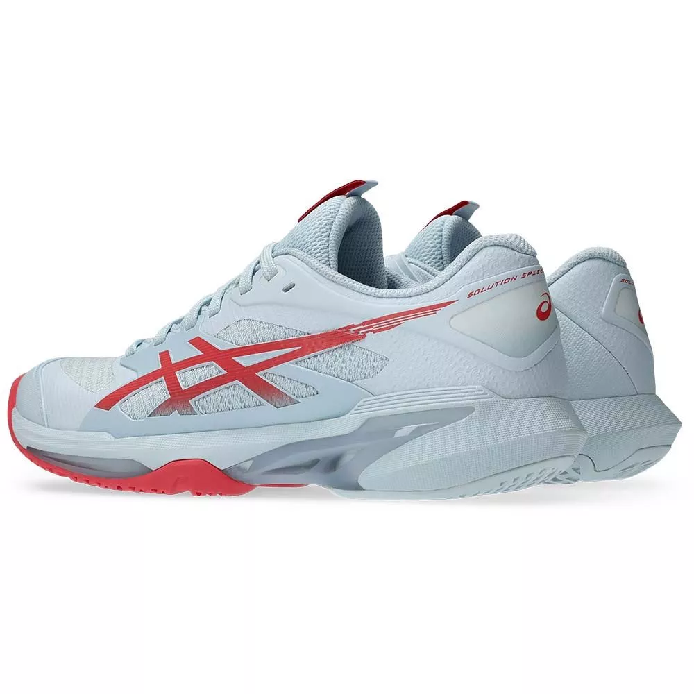 Scarpe Asics Gel Solution Speed FF 4 Donna Blu pastello / Rosso