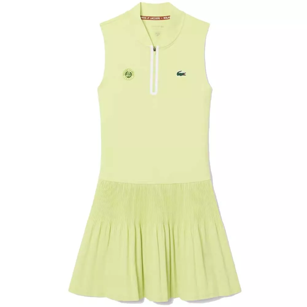 Abito Lacoste Tennis Roland Garros Verde