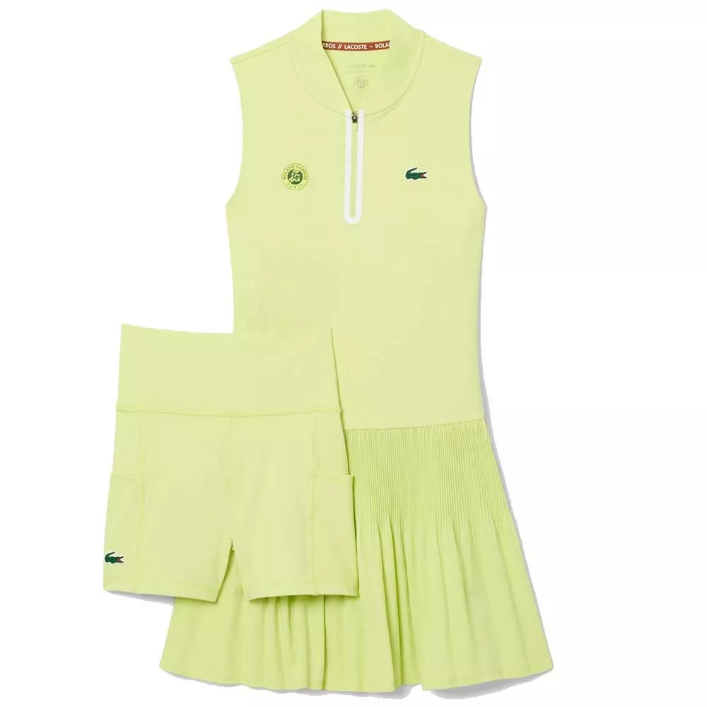 Abito Lacoste Tennis Roland Garros Verde