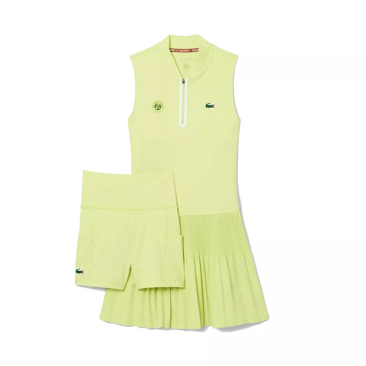 Abito Lacoste Tennis Roland Garros Verde