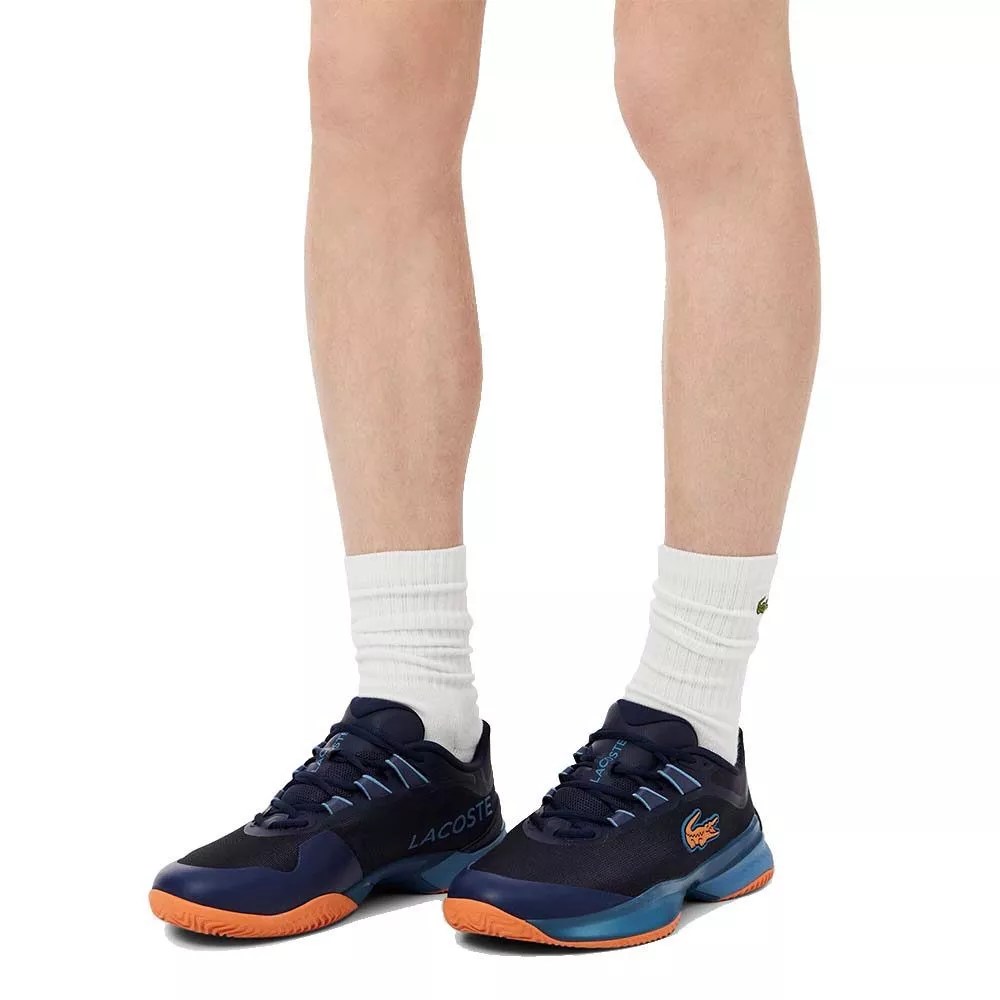 Scarpe Lacoste AG-LT Ultra Roland Garros terra battuta Blu marino