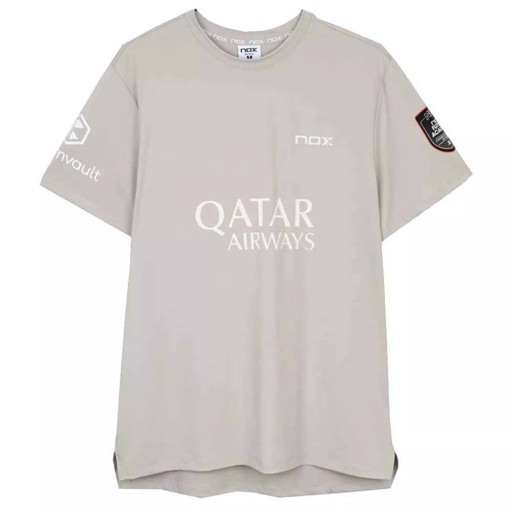 T-shirt Nox AT10 Agust&iacute;n Tapia 2026 Grigia Ufficiale