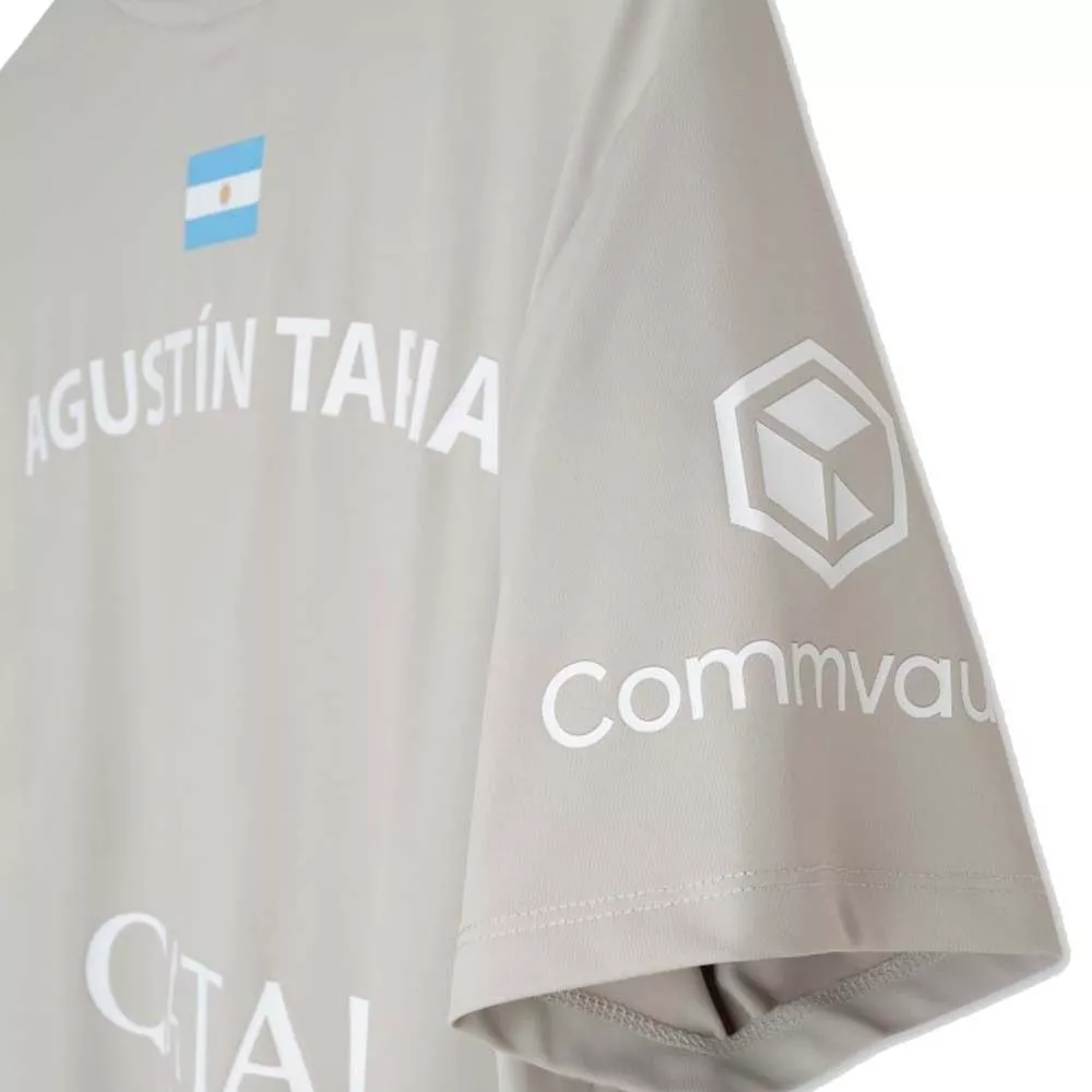 T-shirt Nox AT10 Agust&iacute;n Tapia 2026 Grigia Ufficiale