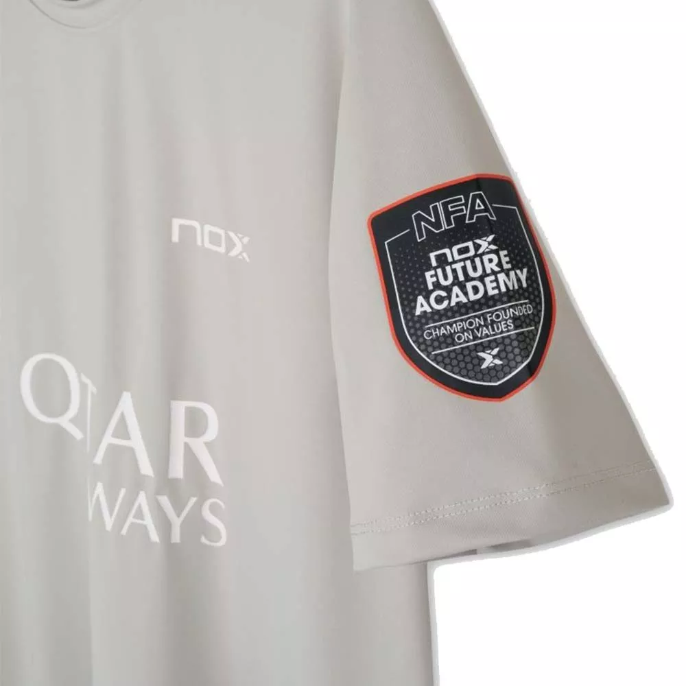T-shirt Nox AT10 Agust&iacute;n Tapia 2026 Grigia Ufficiale