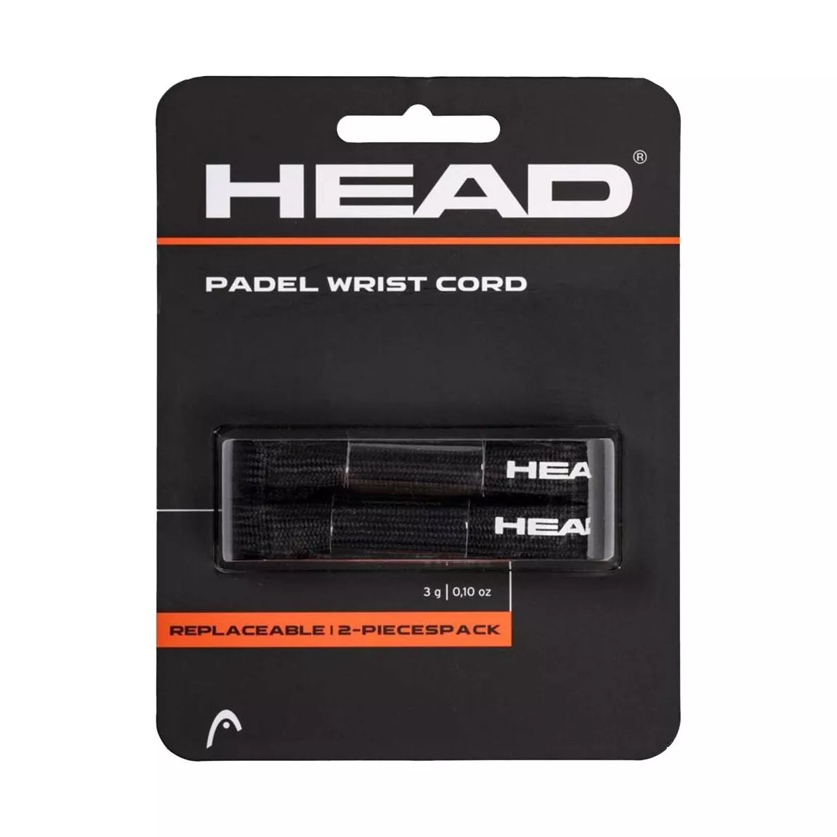 Laccetti Sostituibili Head Padel Cord x2 Nero