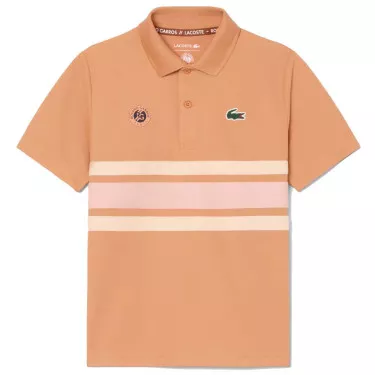 Polo Lacoste Roland Garros Raccattapalle Junior Arancione
