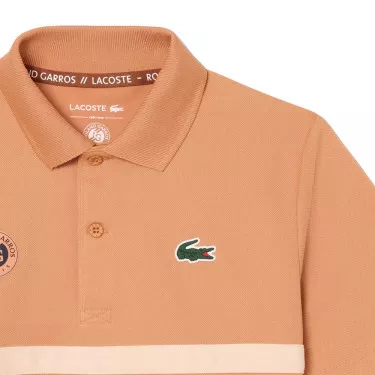 Polo Lacoste Roland Garros Raccattapalle Junior Arancione