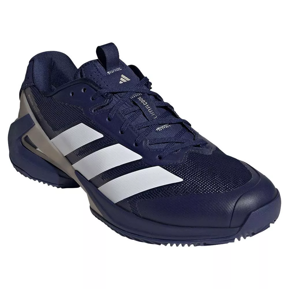 Scarpe Adidas Adizero Ubersonic 5 Terra Battuta Blu Marino