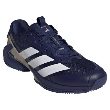 Scarpe Adidas Adizero Ubersonic 5 Terra Battuta Blu Marino