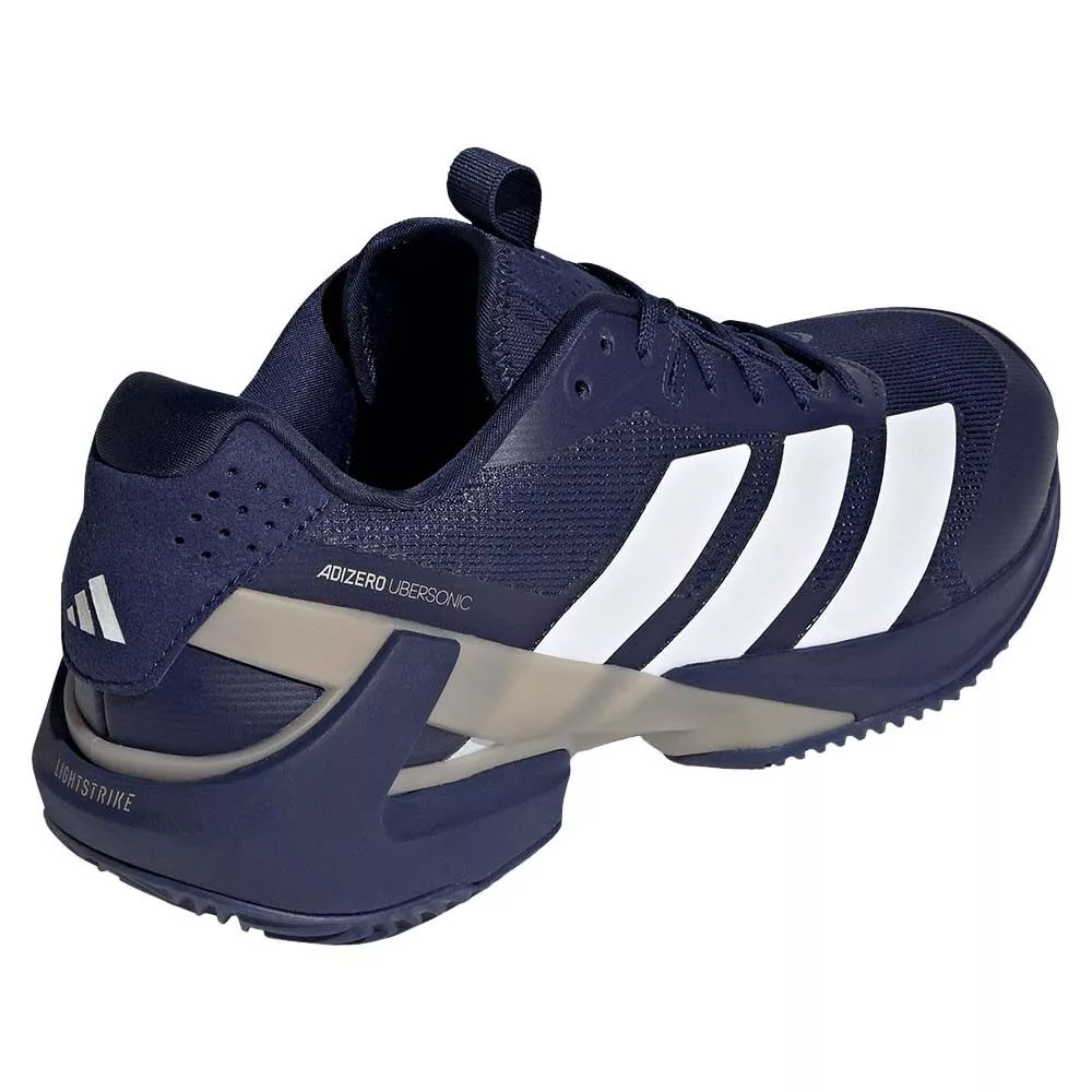 Scarpe Adidas Adizero Ubersonic 5 Terra Battuta Blu Marino