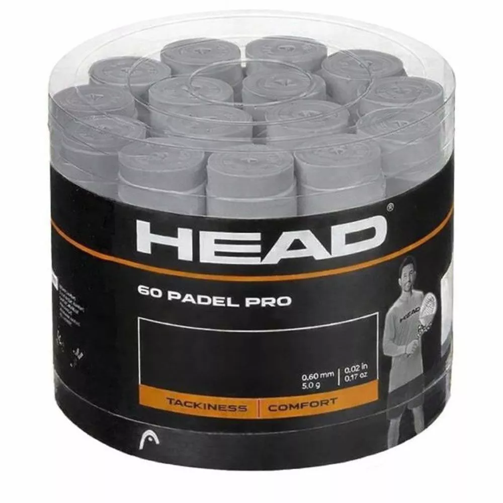 Confezione Overgrip Head Padel Pro Grigi x 60