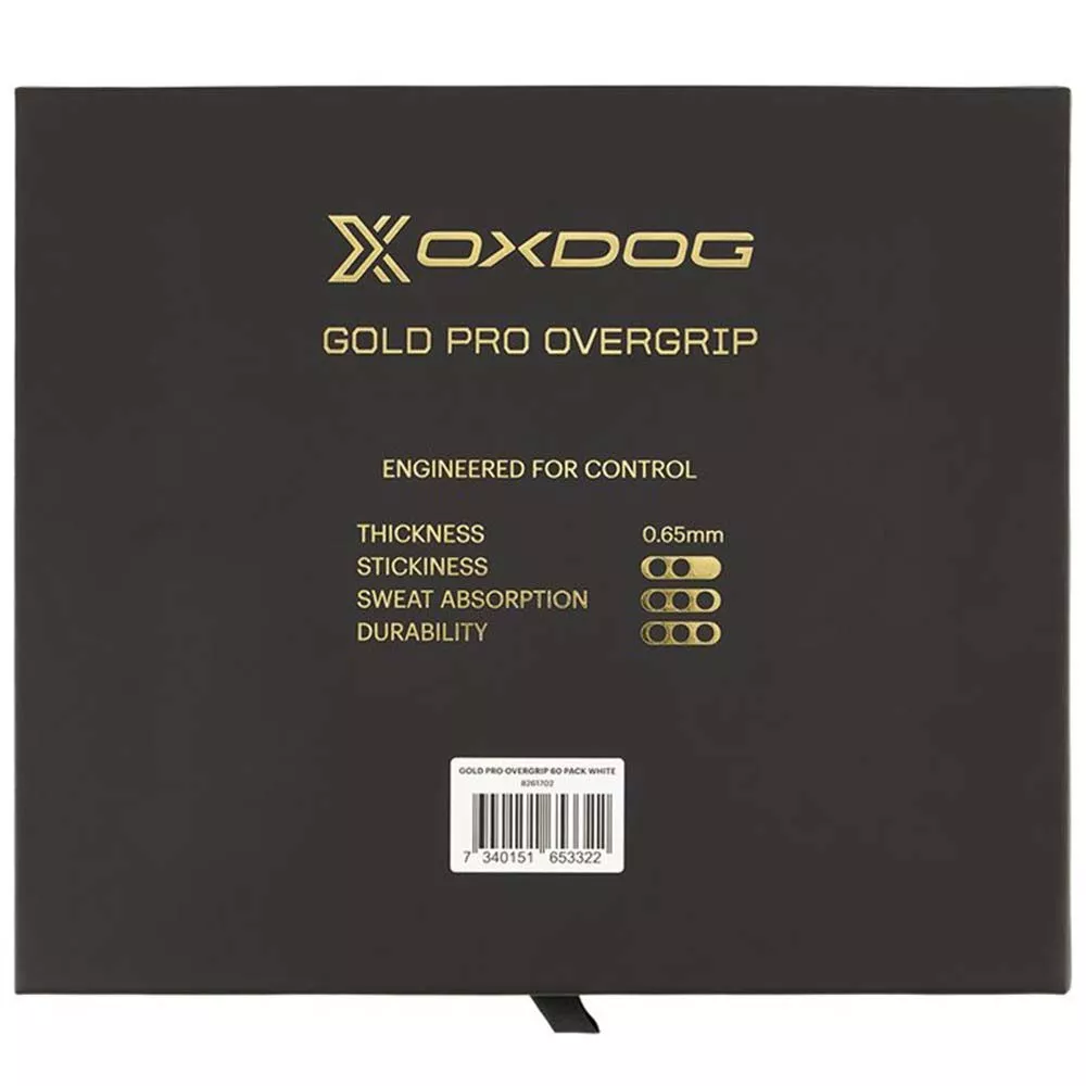 Overgrip Oxdog Gold Pro Bianco x 60