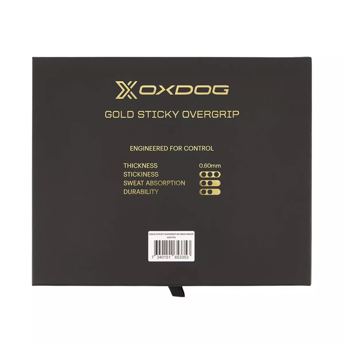 Overgrip Oxdog Gold Sticky Bianco x 60