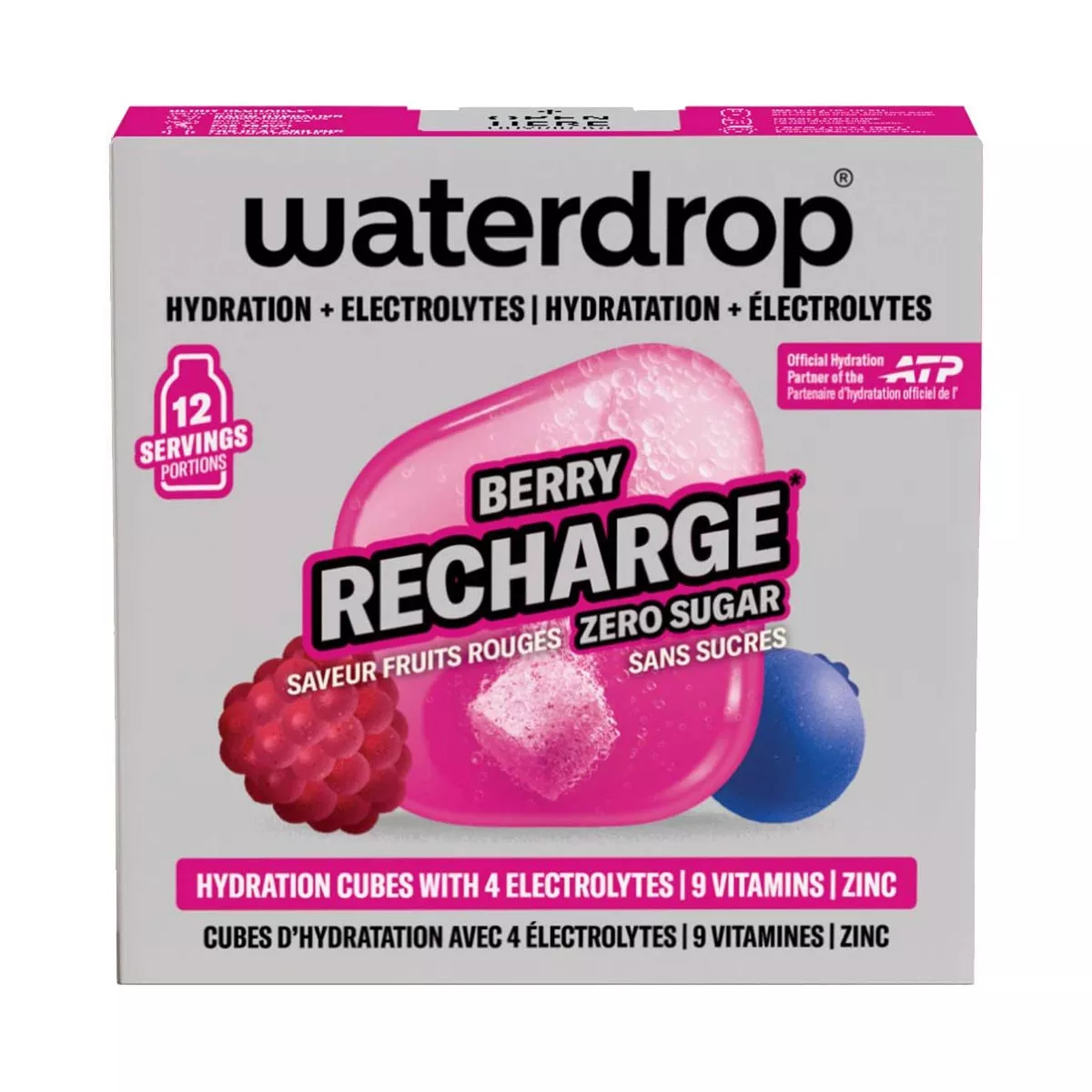 Waterdrop Recharge Frutti Rossi x12