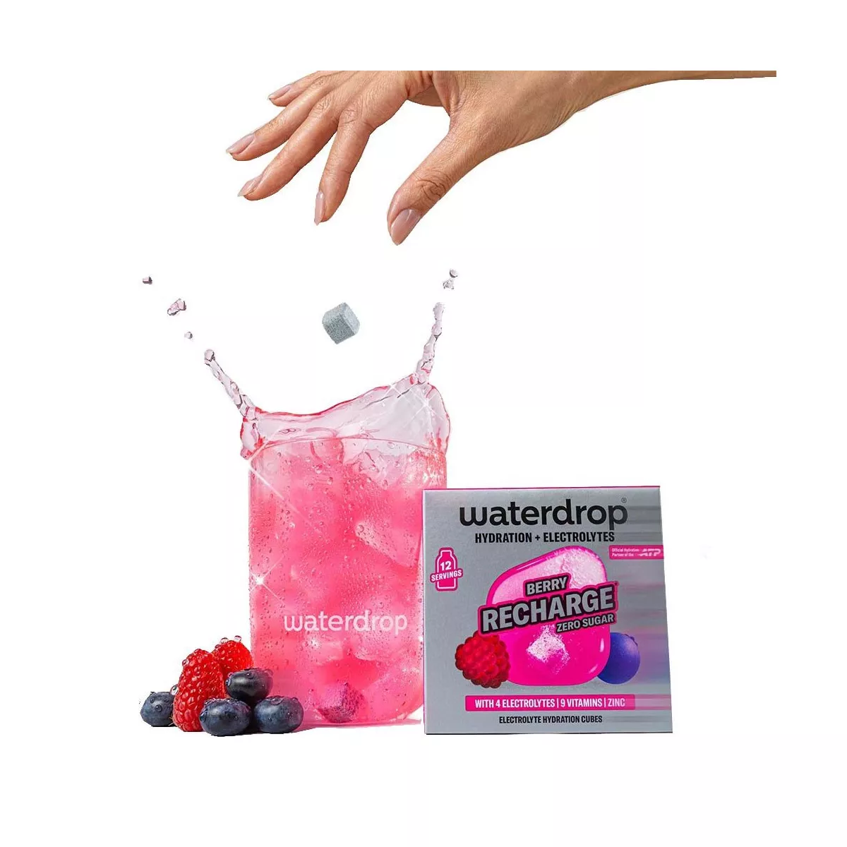Waterdrop Recharge Frutti Rossi x12
