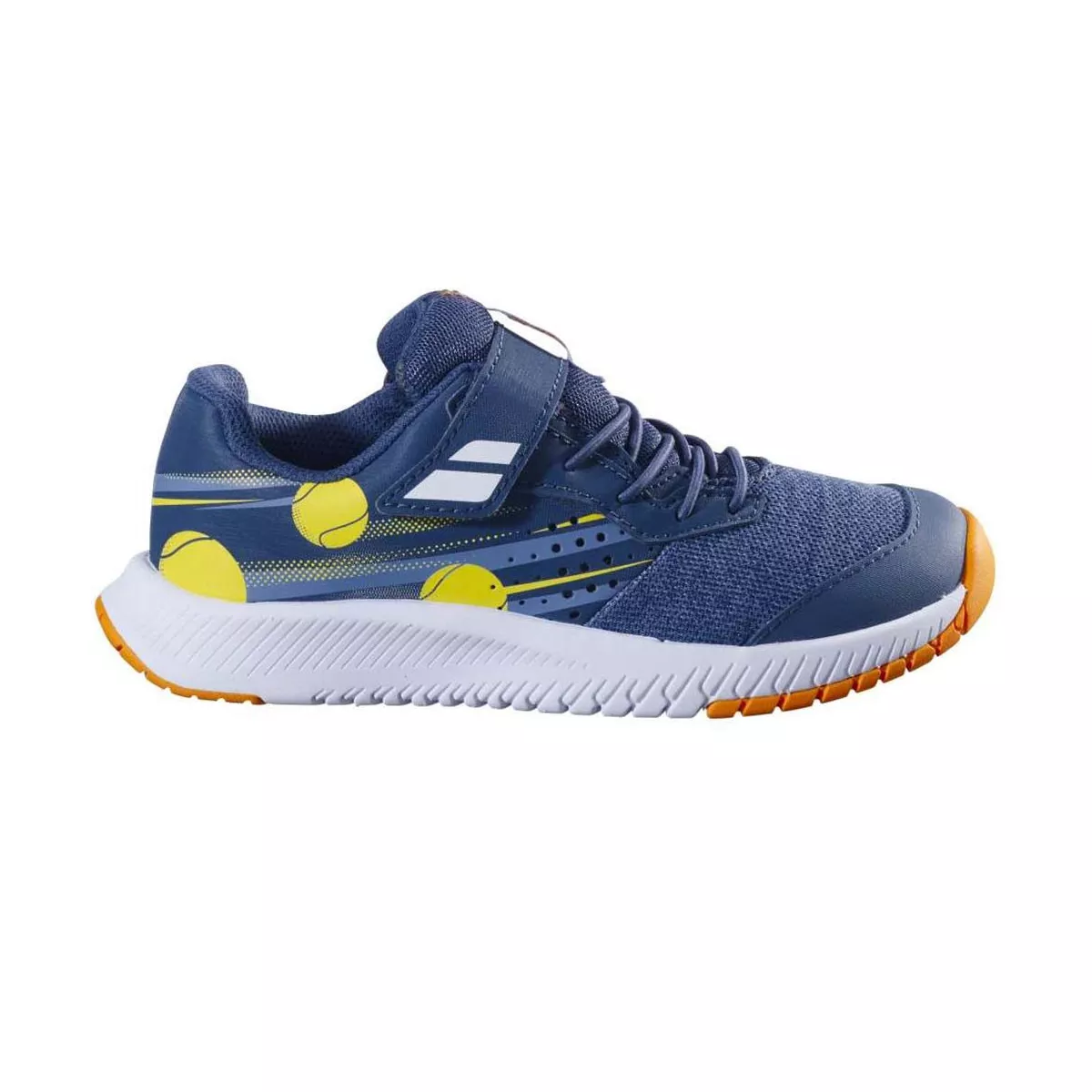 Scarpe Babolat Pulsion Kid All Court Junior Blu / Arancione