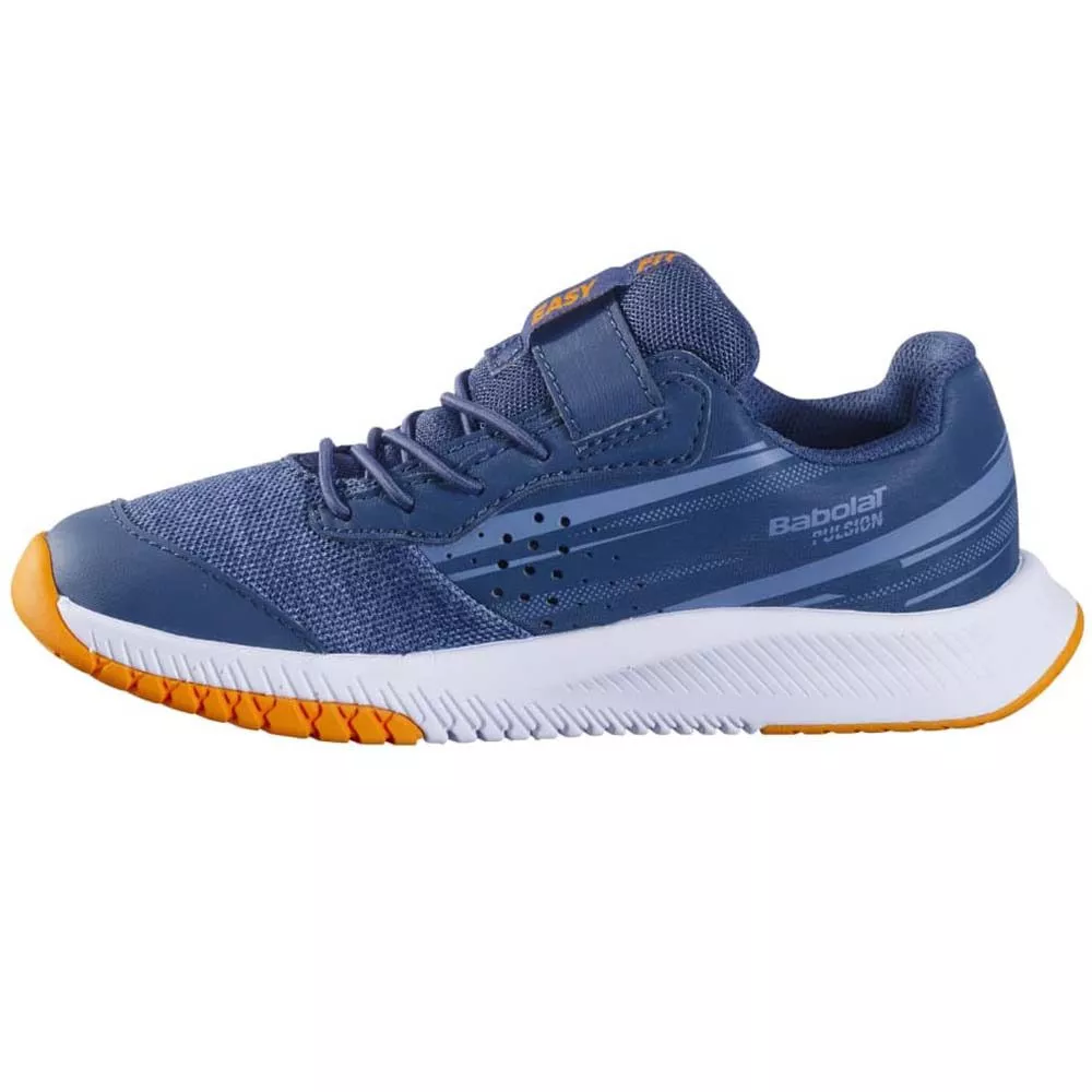 Scarpe Babolat Pulsion Kid All Court Junior Blu / Arancione